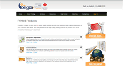 Desktop Screenshot of directmail.origo.ca